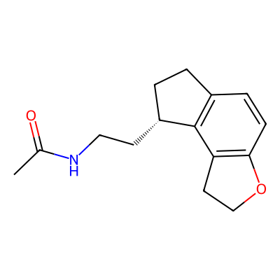 Chemical structure of Ramelteon Acetyl impurity