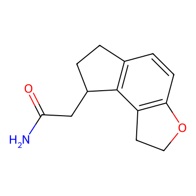 Chemical structure of Ramelteon Acetamide impurity