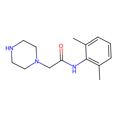 Chemical structure of Ranolazine Related Compound C