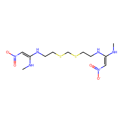 Chemical structure of Ranitidine EP Impurity J