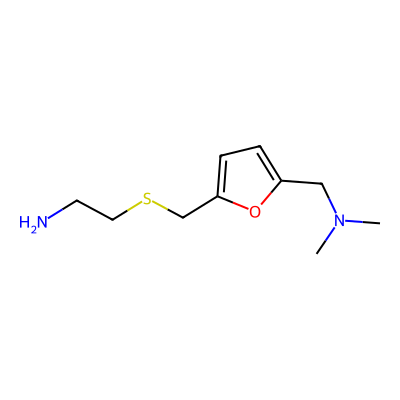 Chemical structure of Ranitidine Related Compound A (USP)