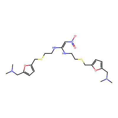 Chemical structure of Ranitidine EP Impurity A
