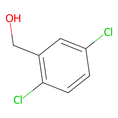 Chemical structure of 2,4-Dichlorobenzyl alcohol EP Impurity A