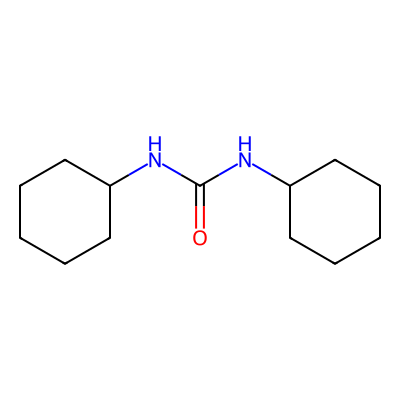 Chemical structure of N,N'-Dicyclohexylurea