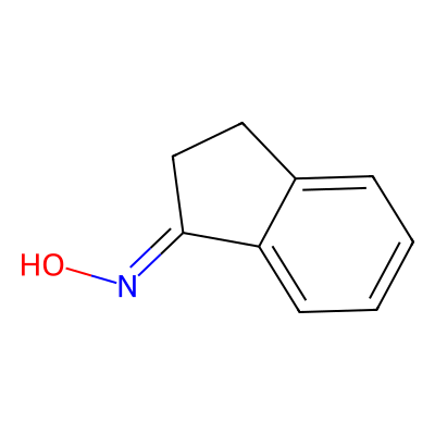 Chemical structure of 2,3-Dihydro-1H-inden-1-one oxime