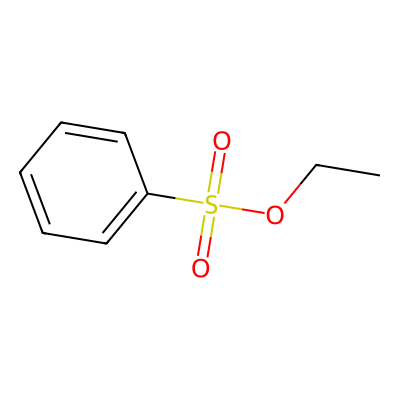 Chemical structure of Ethyl Benzenesulfonate