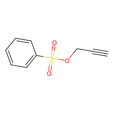 Chemical structure of Propargyl Benzenesulfonate