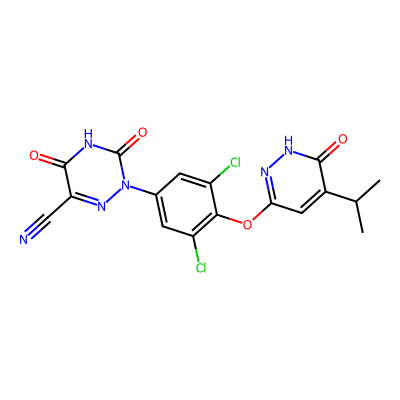 Chemical structure of Resmetirom