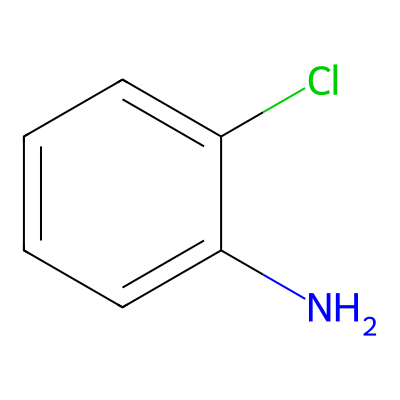 Chemical structure of Chloroaniline-2