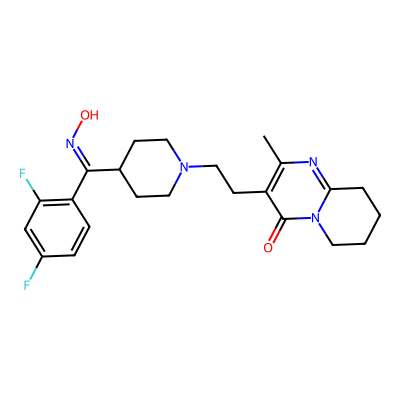 Chemical structure of Risperidone EP Impurity A