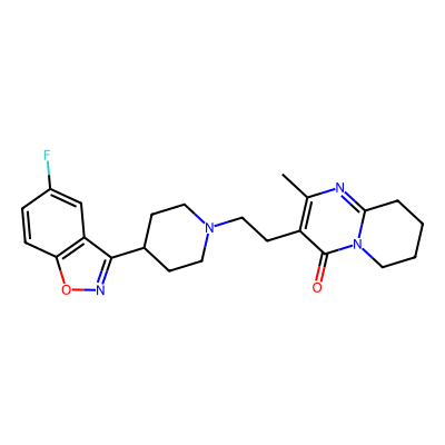 Chemical structure of Risperidone EP Impurity D