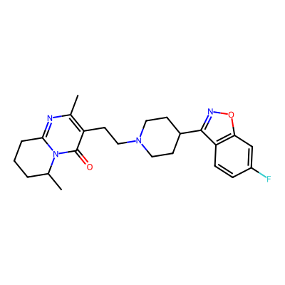 Chemical structure of Risperidone EP Impurity E