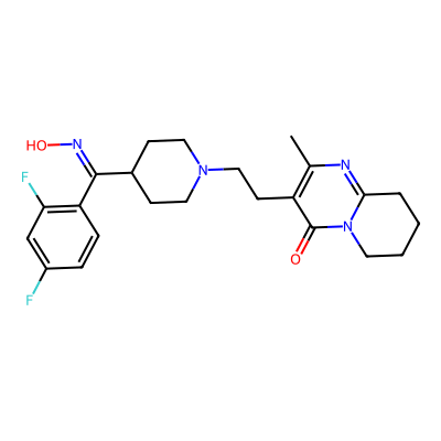 Chemical structure of Risperidone EP Impurity B