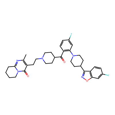 Chemical structure of Risperidone EP Impurity I