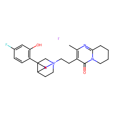 Chemical structure of Risperidone Bicyclo Impurity