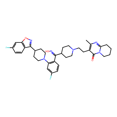 Chemical structure of Risperidone EP Impurity J