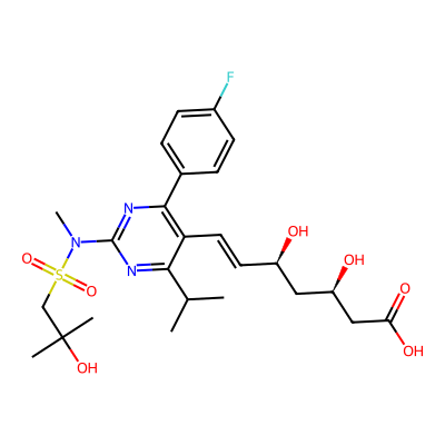 Chemical structure of Rosuvastatin Impurity A