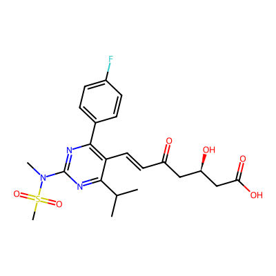 Chemical structure of Rosuvastatin EP impurity C