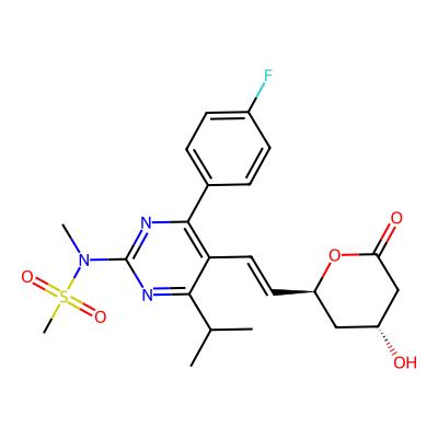 Chemical structure of Rosuvastatin Impurity D