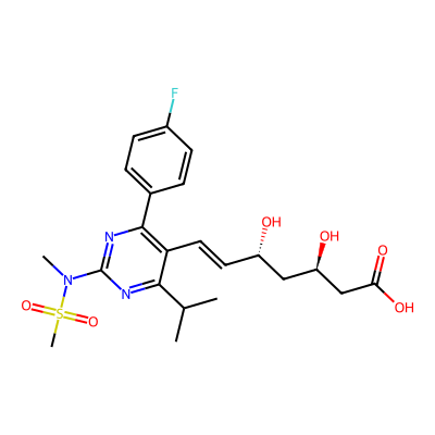 Chemical structure of Rosuvastatin Impurity B (Sodium Salt)