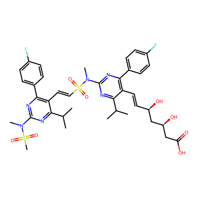 Chemical structure of Rosuvastatin Impurity J