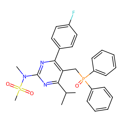 Chemical structure of Rosuvastatin RSF-9