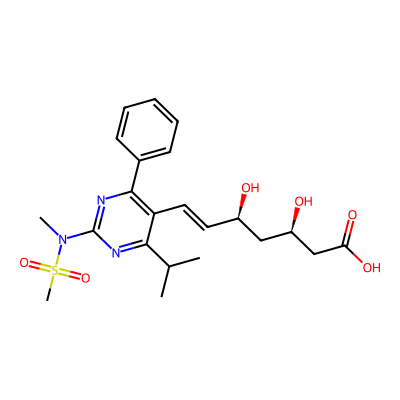Chemical structure of Rosuvastatin Impurity M