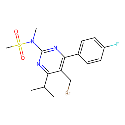 Chemical structure of Rosuvastatin Z-8