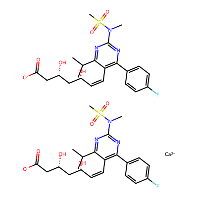 Chemical structure of Rosuvastatin Cis Isomer