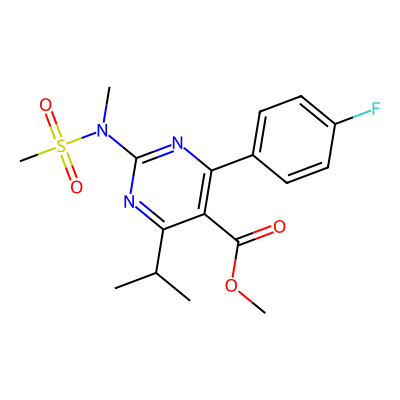 Chemical structure of Rosuvastatin Z-6 (RSV Z-6)