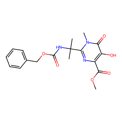Chemical structure of Raltegravir Impurity