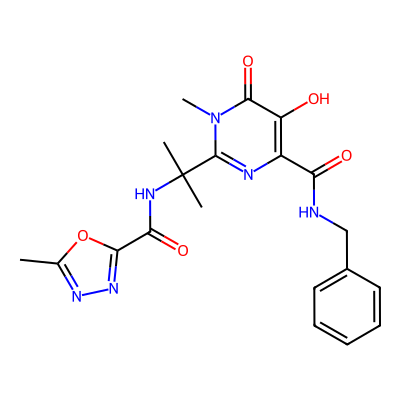 Chemical structure of Raltegravir Related Compound E