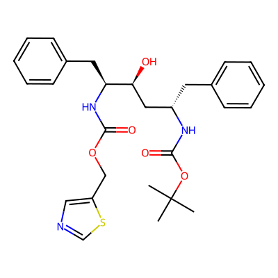 Chemical structure of Ritonavir EP Impurity J