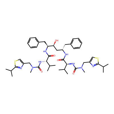 Chemical structure of Ritonavir EP Impurity T
