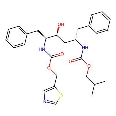 Chemical structure of Ritonavir Impurity K