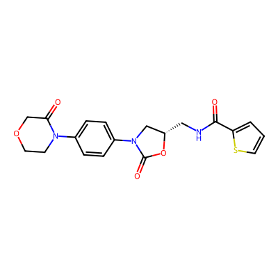 Chemical structure of Rivaroxaban Impurity E