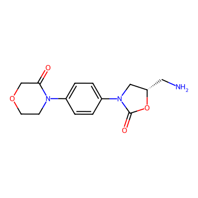 Chemical structure of Rivaroxaban Amine Impurity