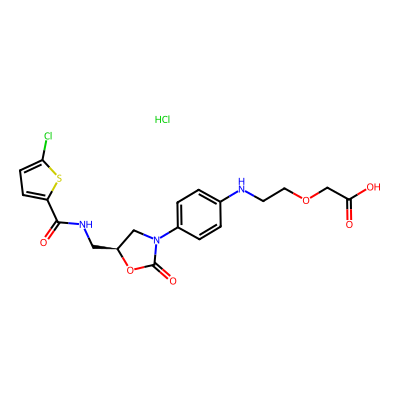 Chemical structure of Morpholinon Ring-opened Impurity