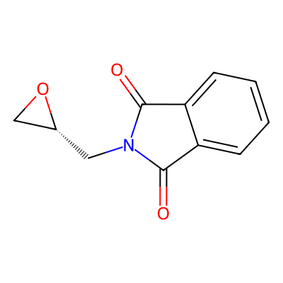 Chemical structure of N-(R)-Glycidyl Phthalimide