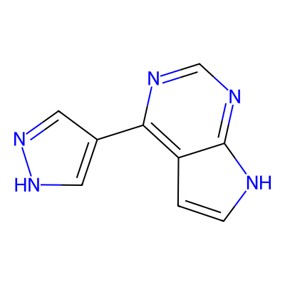 Chemical structure of Ruxolitinib Diamine Impurity