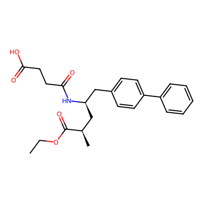 Chemical structure of (2R,4R)-Sacubitril