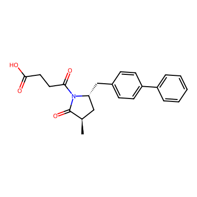 Chemical structure of Sacubitril Impurity 19