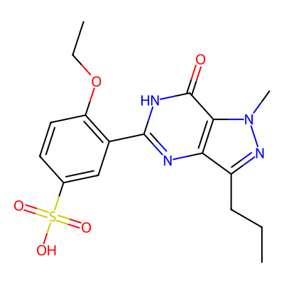 Chemical structure of Sildenafil EP impurity D
