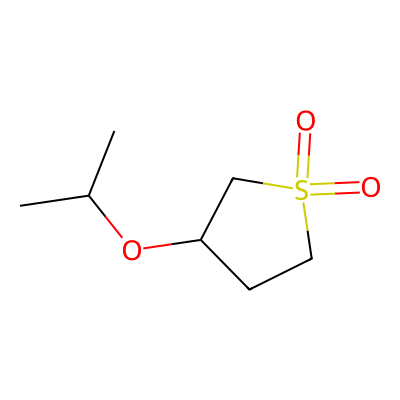 Chemical structure of Isopropyl sulfonayl Ether
