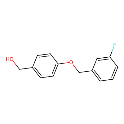 Chemical structure of Safinamide Alcohol compound