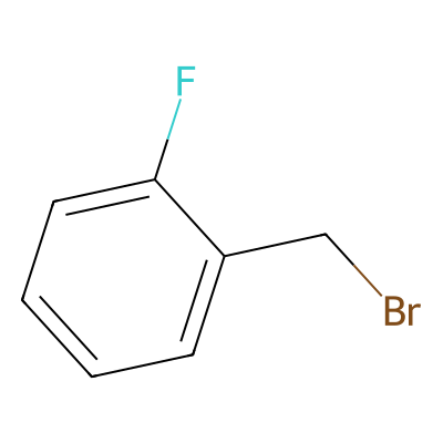Chemical structure of 1-(Bromomethyl)-2-fluorobenzene