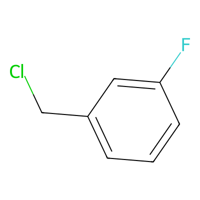 Chemical structure of 1-(Chloromethyl)-3-fluorobenzene