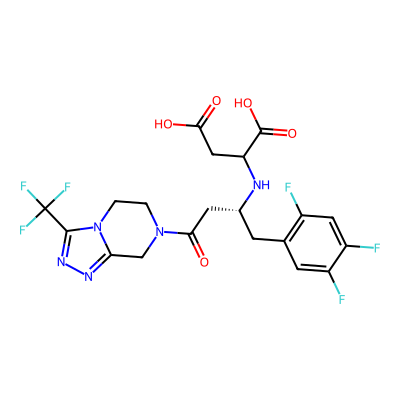 Chemical structure of Sitagliptin FP Impurity A