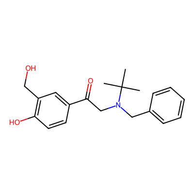 Chemical structure of Salbutamol EP impurity G