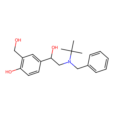Chemical structure of Salbutamol EP Impurity E